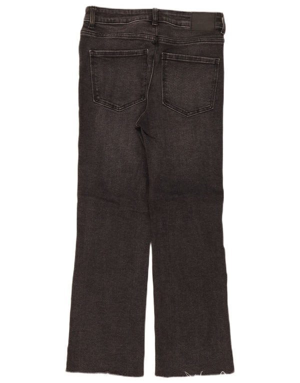 Zara Womens Straight Jeans EU 36 XS W26 L27 Grey Cotton