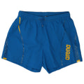 ARENA Mens Graphic Sport Shorts Medium  Blue Polyester