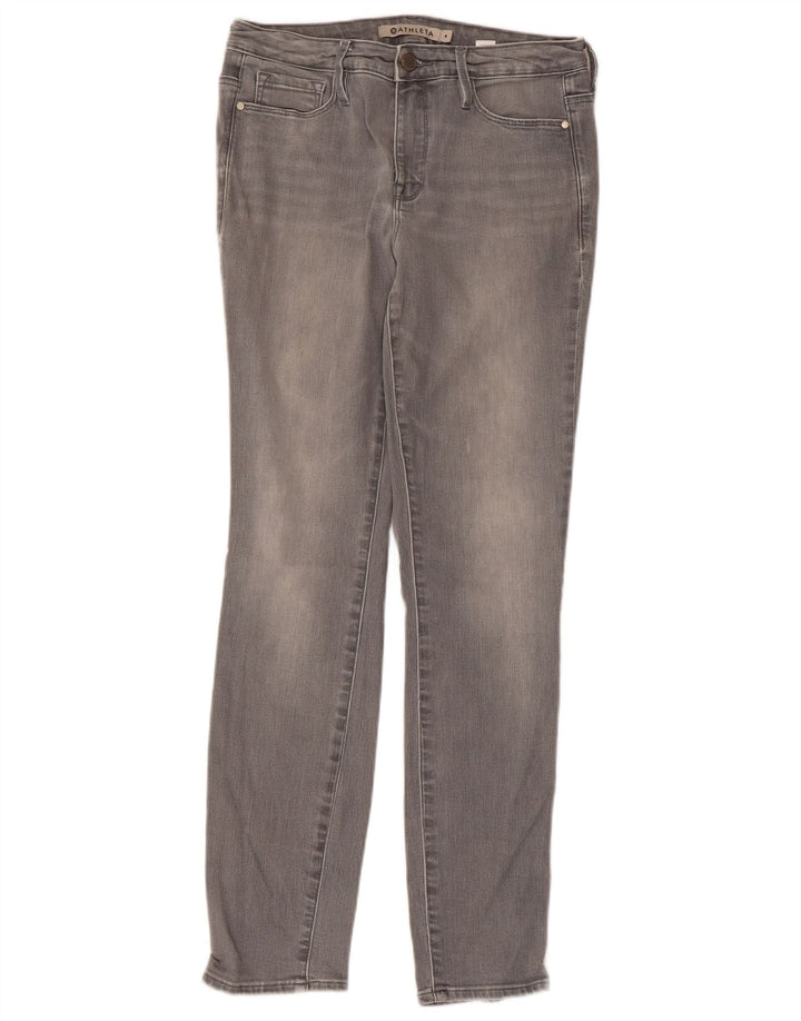 ATHLETA Womens Slim Jeans US 4 Small W30 L29 Grey Cotton