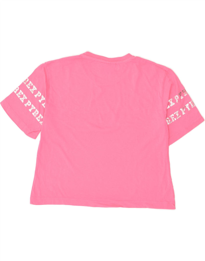 PYREX Girls Crop Graphic T-Shirt Top 11-12 Years Pink | Vintage Pyrex | Thrift | Second-Hand Pyrex | Used Clothing | Messina Hembry 