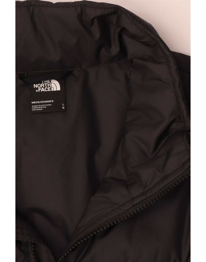The North Face Mens Graphic Padded Gilet UK 40 Large Black Polyester