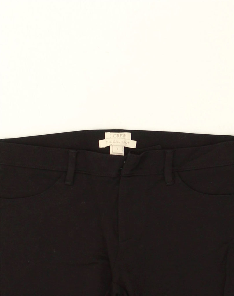 J. CREW Womens The Gigi Pant Slim Casual Trousers US 0 XS W28 L27 Black | Vintage J. Crew | Thrift | Second-Hand J. Crew | Used Clothing | Messina Hembry 