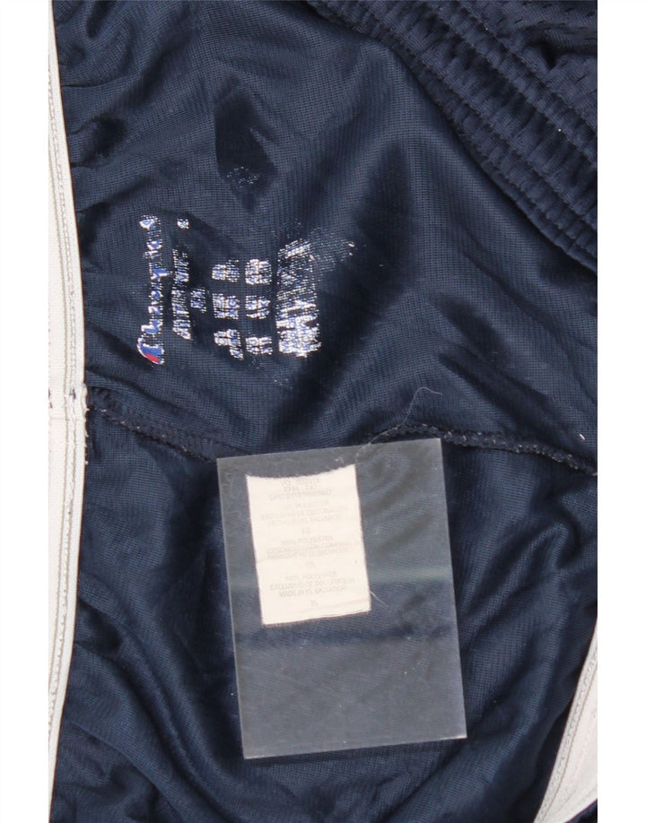 CHAMPION Mens Sport Shorts XL Navy Blue Polyester Vintage Champion and Second-Hand Champion from Messina Hembry 