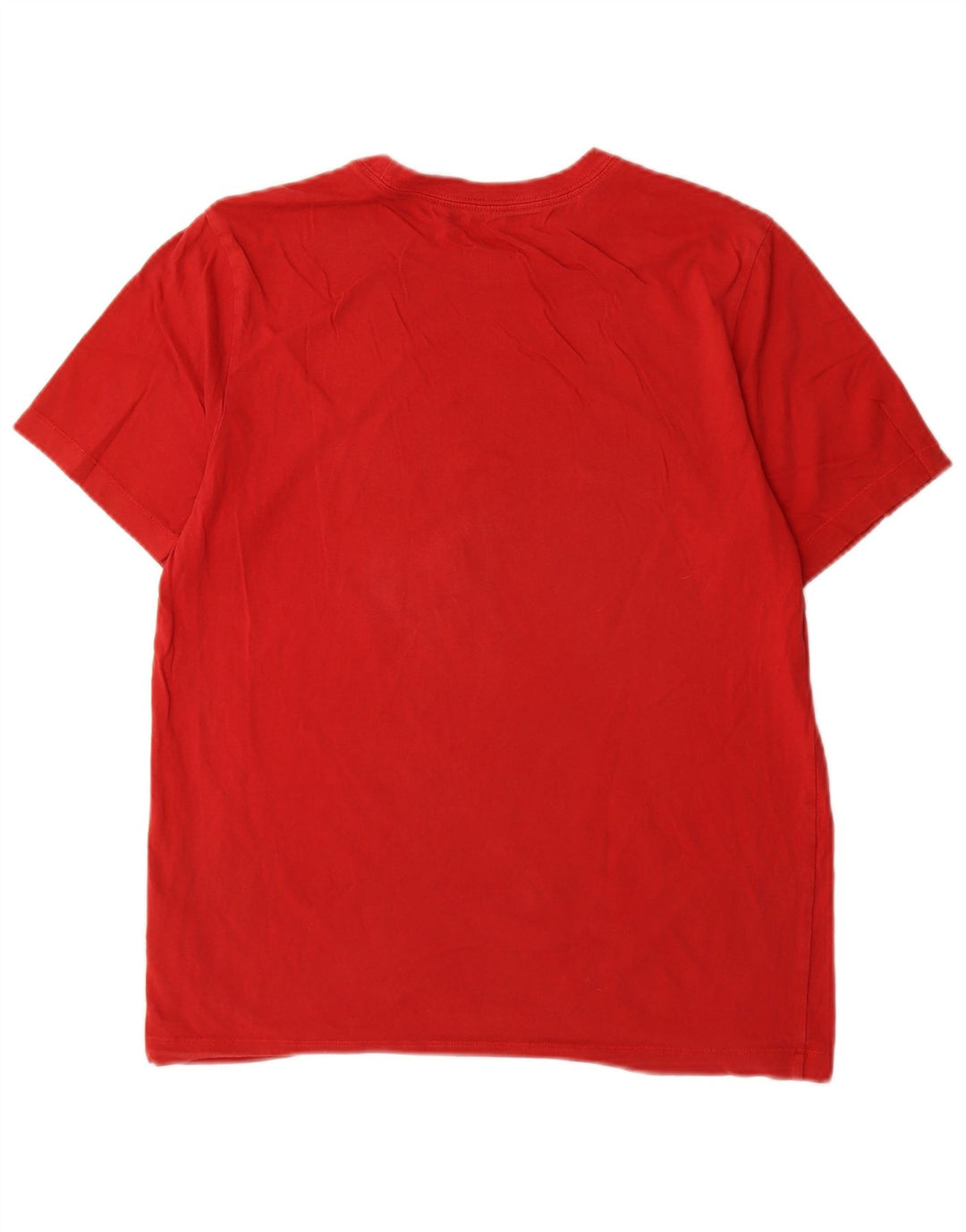 Jordan Mens Graphic T-Shirt Top Medium Red Cotton