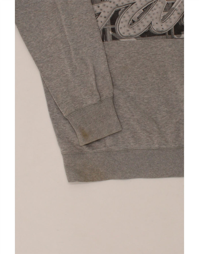 DIESEL Mens Graphic Sweatshirt Jumper Medium Grey Cotton Vintage Diesel and Second-Hand Diesel from Messina Hembry 