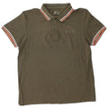Lotto Mens Life's Polo Shirt Medium Khaki Cotton