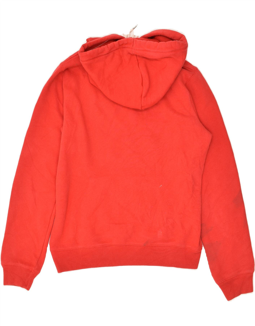 JACK WILLS Womens Oversized Graphic Hoodie Jumper UK 10 Small  Red Vintage Jack Wills and Second-Hand Jack Wills from Messina Hembry 