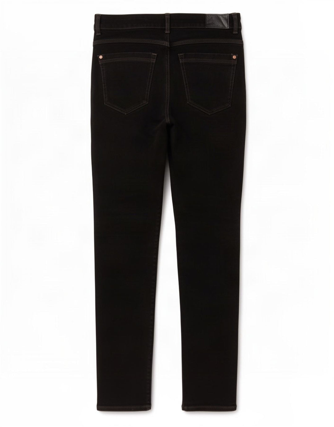 Marks & Spencer Womens Magic Slim Jeans UK 12 Medium W28 L28 Black Cotton