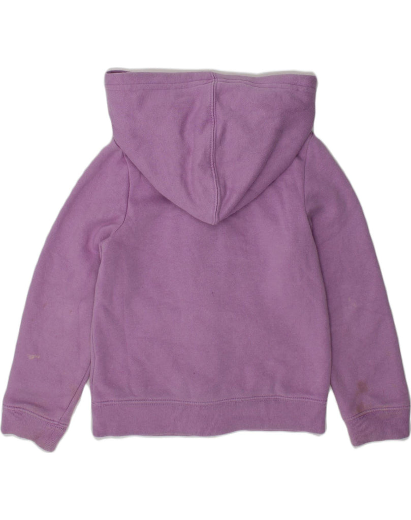 GAP Girls Graphic Hoodie Jumper 4-5 Years Purple Cotton | Vintage Gap | Thrift | Second-Hand Gap | Used Clothing | Messina Hembry 