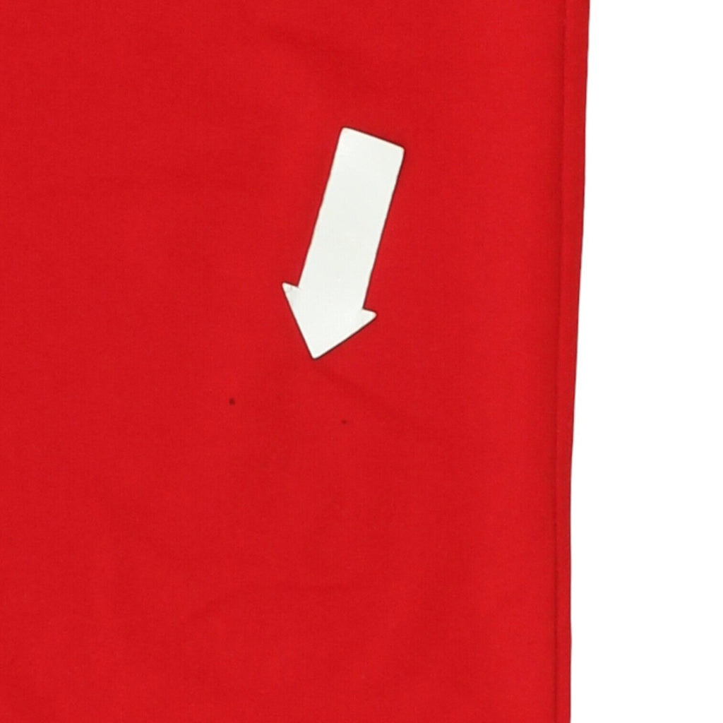 Umbro Mens Red Soft Shell Tracksuit Bottoms | Vintage Y2K Sportswear VTG | Vintage Messina Hembry | Thrift | Second-Hand Messina Hembry | Used Clothing | Messina Hembry 