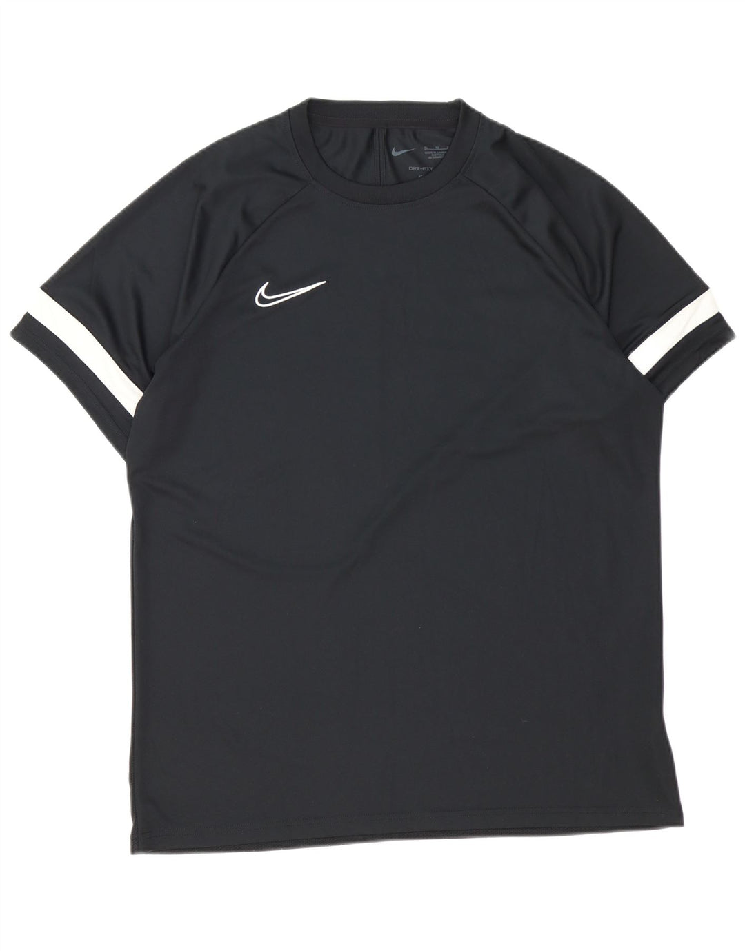 Nike Mens Dri Fit T-Shirt Top XL Black Colourblock Polyester