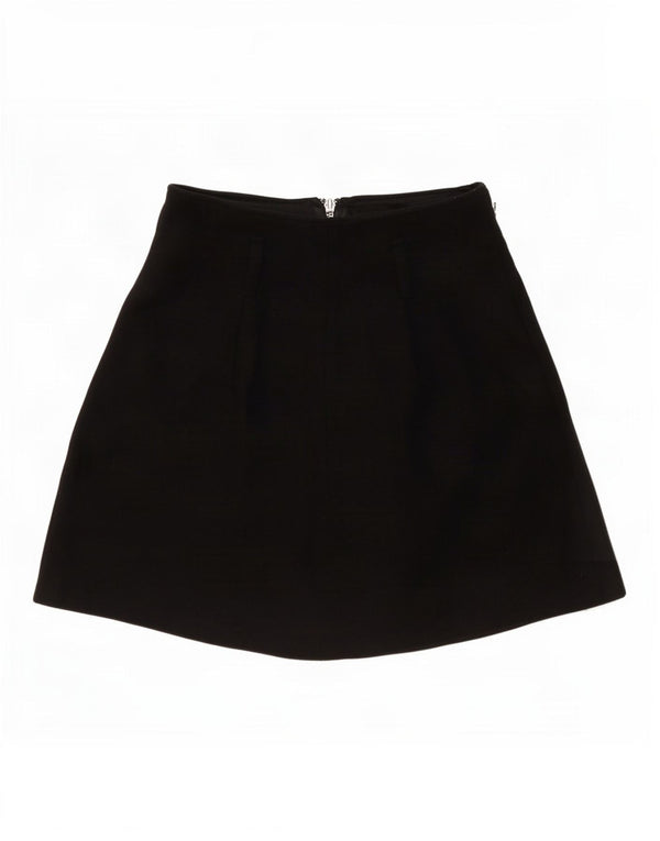 Vintage Womens High Waist Casual Shorts Small W26 Black