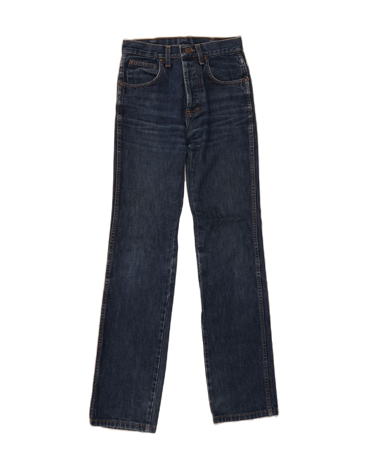 WRANGLER Womens Straight Jeans W26 L34 Blue Cotton Vintage Wrangler and Second-Hand Wrangler from Messina Hembry 