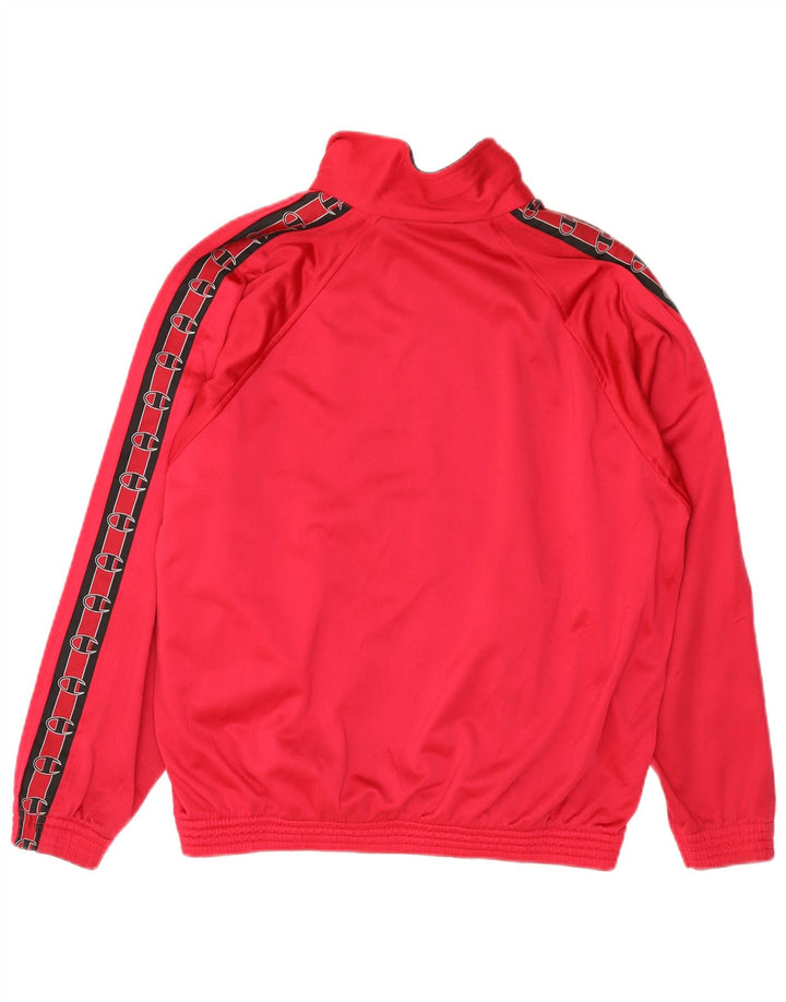 Champion Mens Full Tracksuit Medium Red Polyester