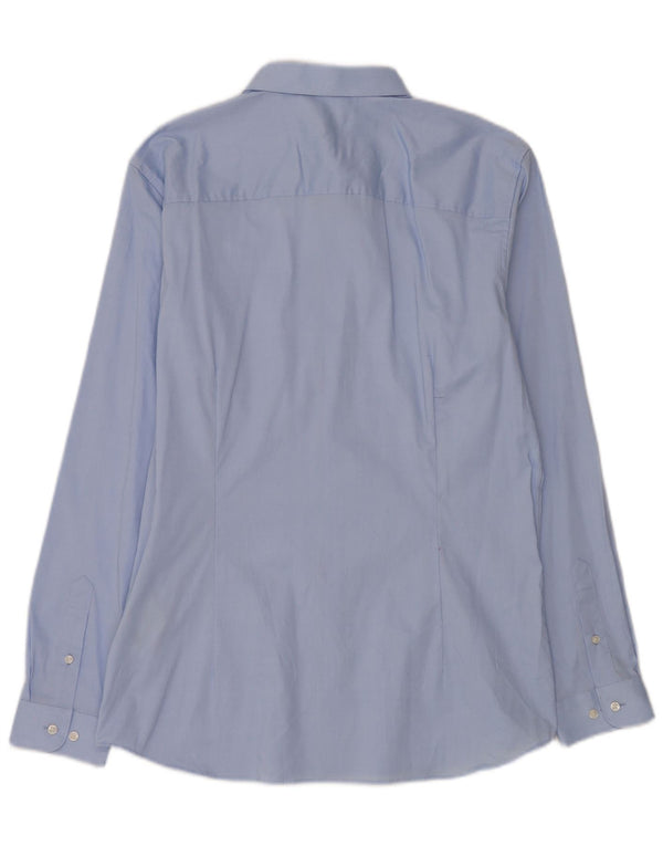 Jack & Jones Mens Shirt XL Blue Cotton