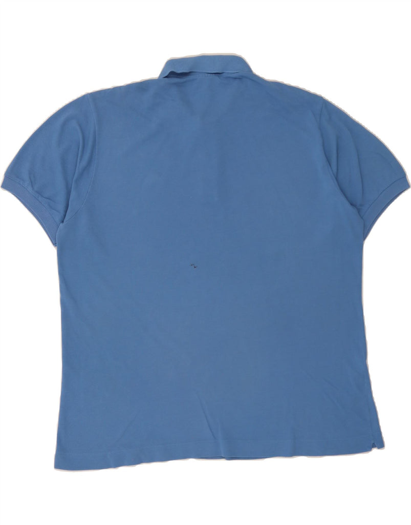 LACOSTE Mens Polo Shirt Size 6 XL Blue Cotton Vintage Lacoste and Second-Hand Lacoste from Messina Hembry 