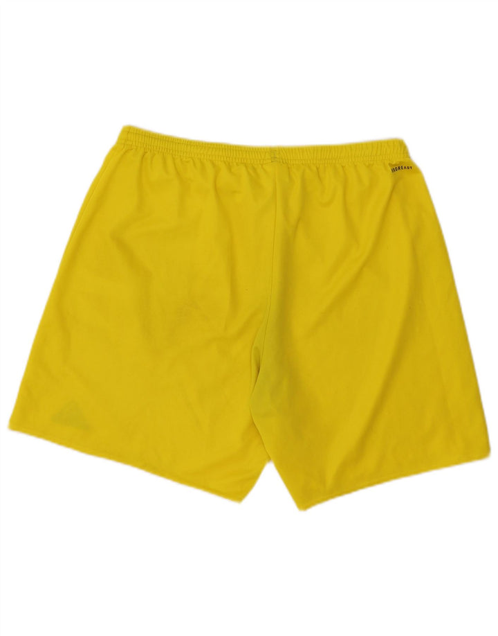 Adidas Mens Aeroready Sport Shorts XL  Yellow Polyester