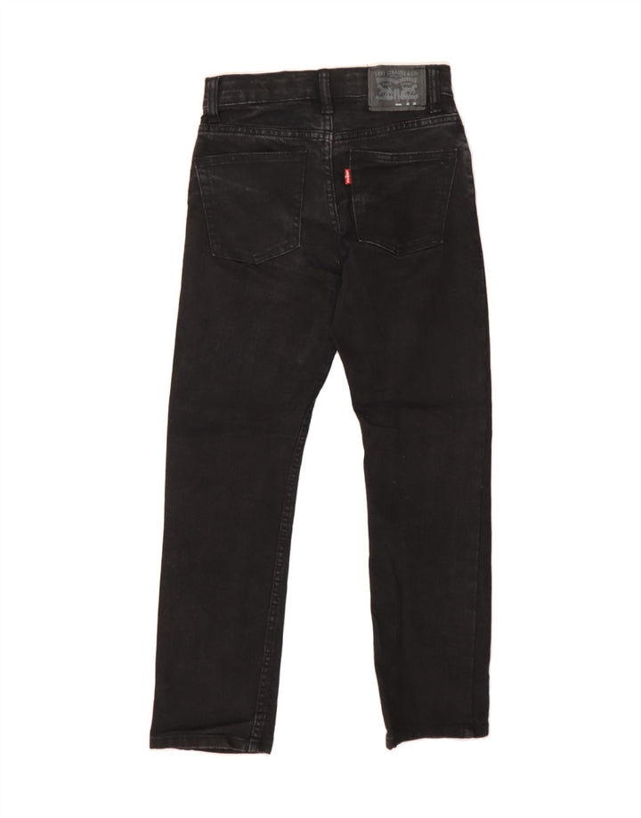 LEVI'S Boys 511 Slim Jeans 9-10 Years W25 L25 Black Cotton Vintage Levi's and Second-Hand Levi's from Messina Hembry 