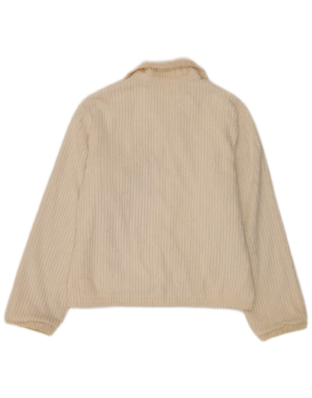 Belfe Womens Reversible Fleece Jacket IT 46 Large Beige