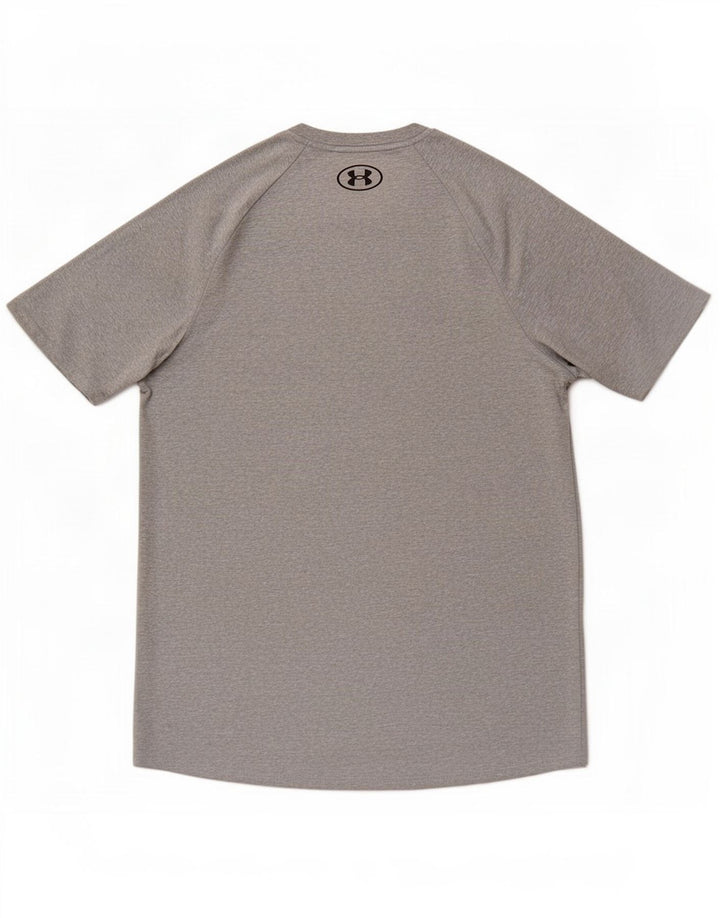 Under Armour Mens T-Shirt Top Small Grey Flecked