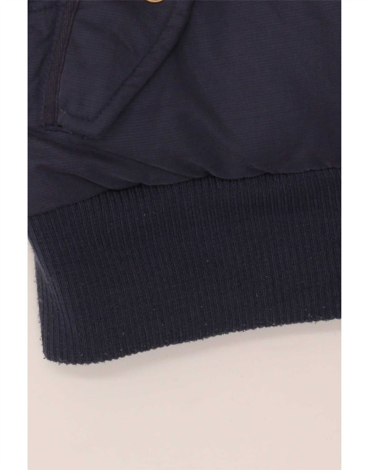 Fat Face Womens Padded Gilet UK 12 Medium Navy Blue Polyester