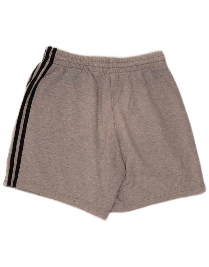 Adidas Mens Sport Shorts Medium Grey Cotton