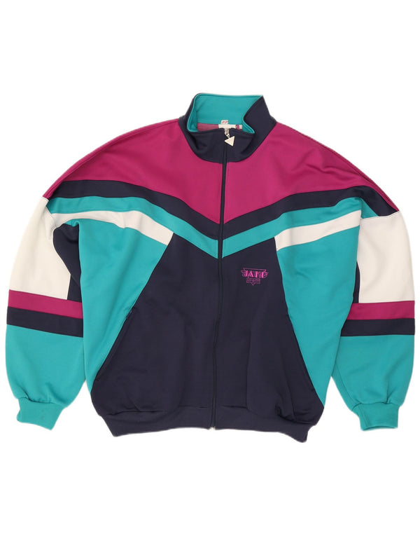 Jako Mens Graphic Tracksuit Top Jacket 2XL Multicoloured Colourblock