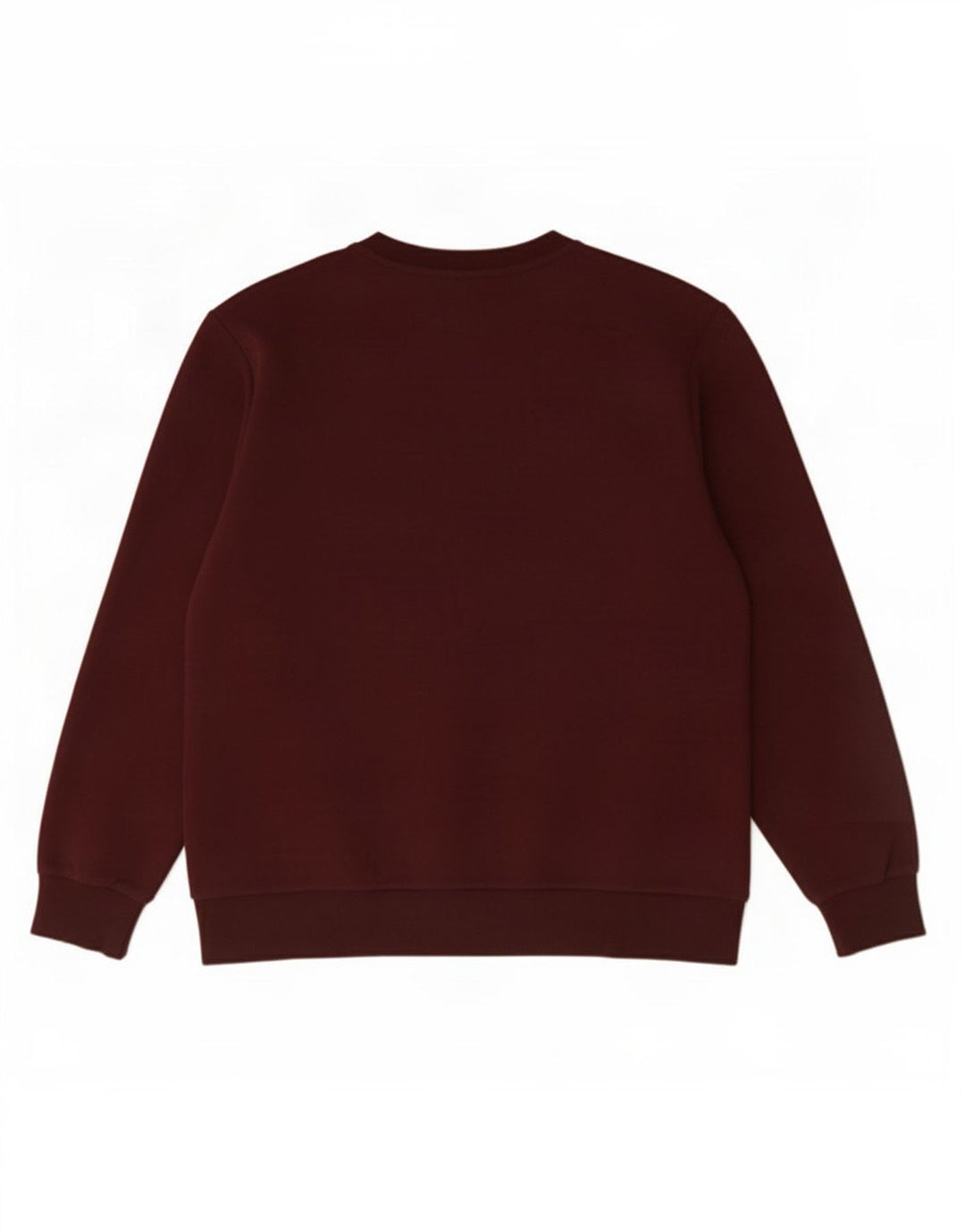 Marks & Spencer Mens Sweatshirt Jumper Medium Burgundy Cotton
