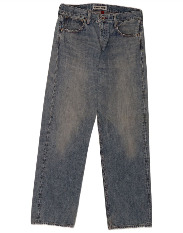 Levi's Mens 503 Straight Jeans W34 L33 Blue