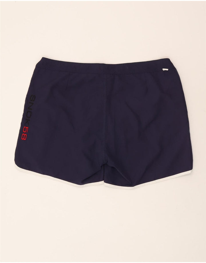 Sundek Mens Swimming Shorts XL  Navy Blue Polyester