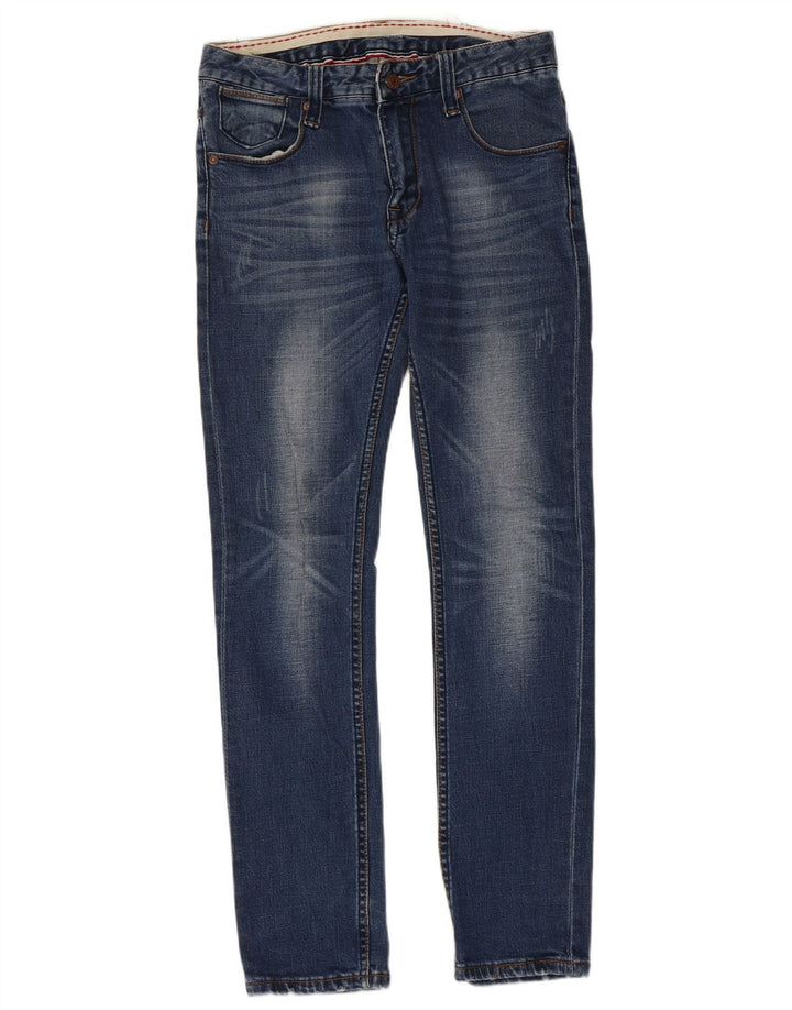 Levi's Womens Slim Jeans W29 L32 Blue Cotton