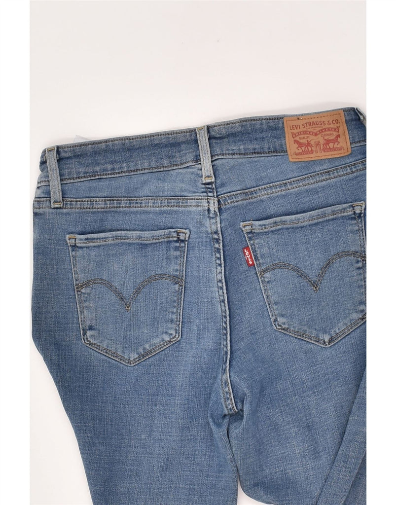 LEVI'S Womens 711 Skinny Jeans W27 L32 Blue Cotton | Vintage Levi's | Thrift | Second-Hand Levi's | Used Clothing | Messina Hembry 