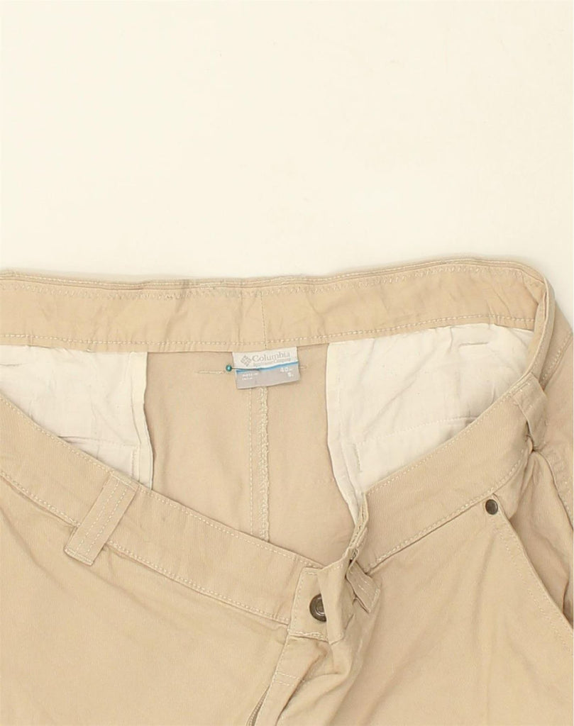 COLUMBIA Mens Chino Shorts W40 XL Beige Cotton | Vintage Columbia | Thrift | Second-Hand Columbia | Used Clothing | Messina Hembry 