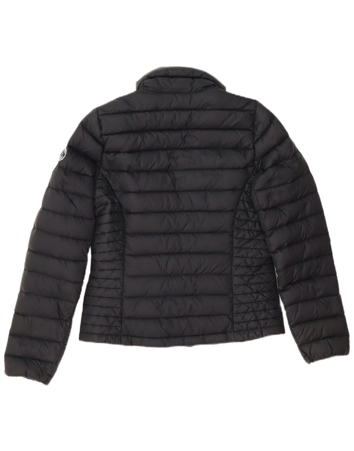 Abercrombie & Fitch Womens Padded Jacket UK 10 Small Black Polyester