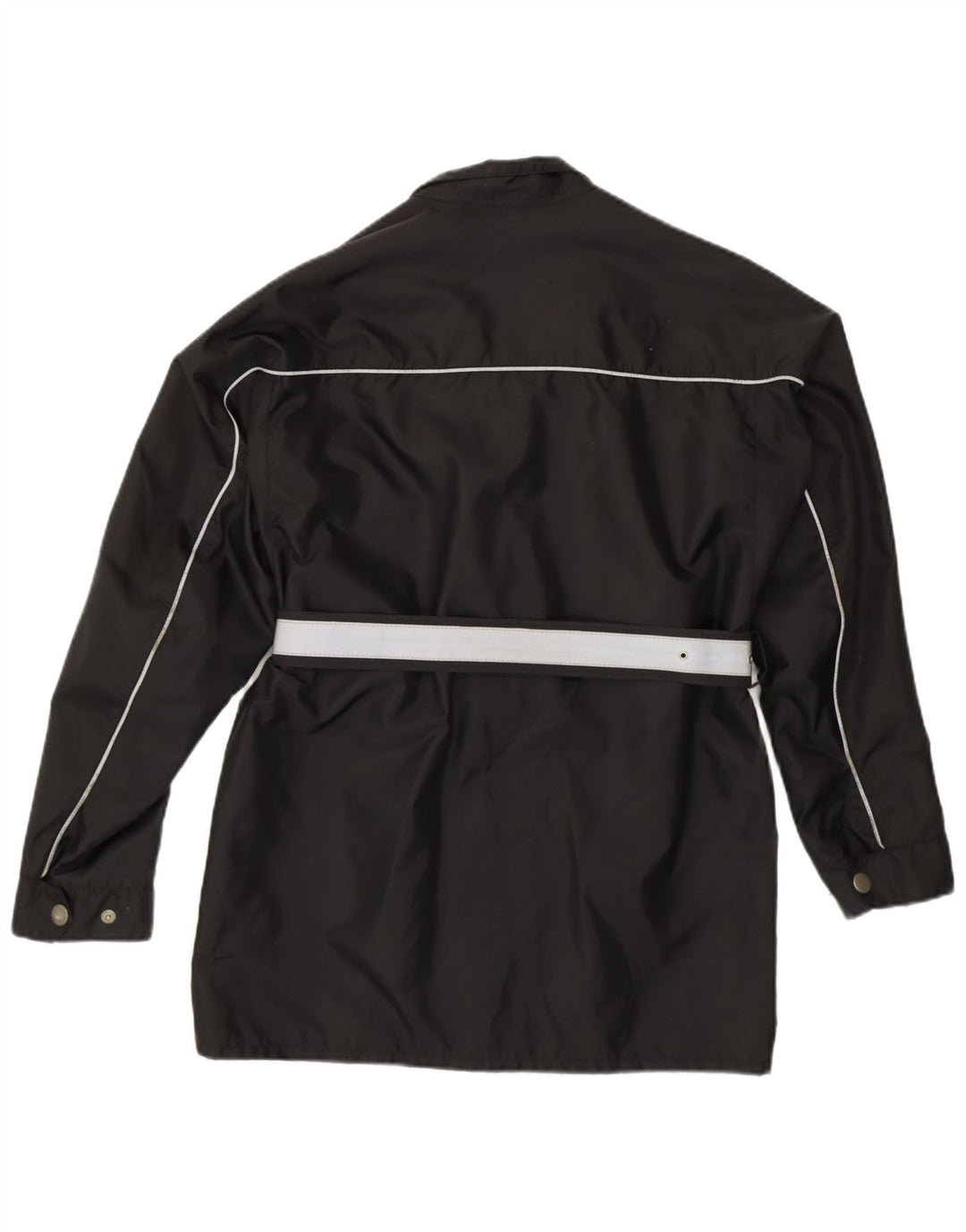 BELSTAFF Womens Racer Jacket IT 42 Medium Black Nylon