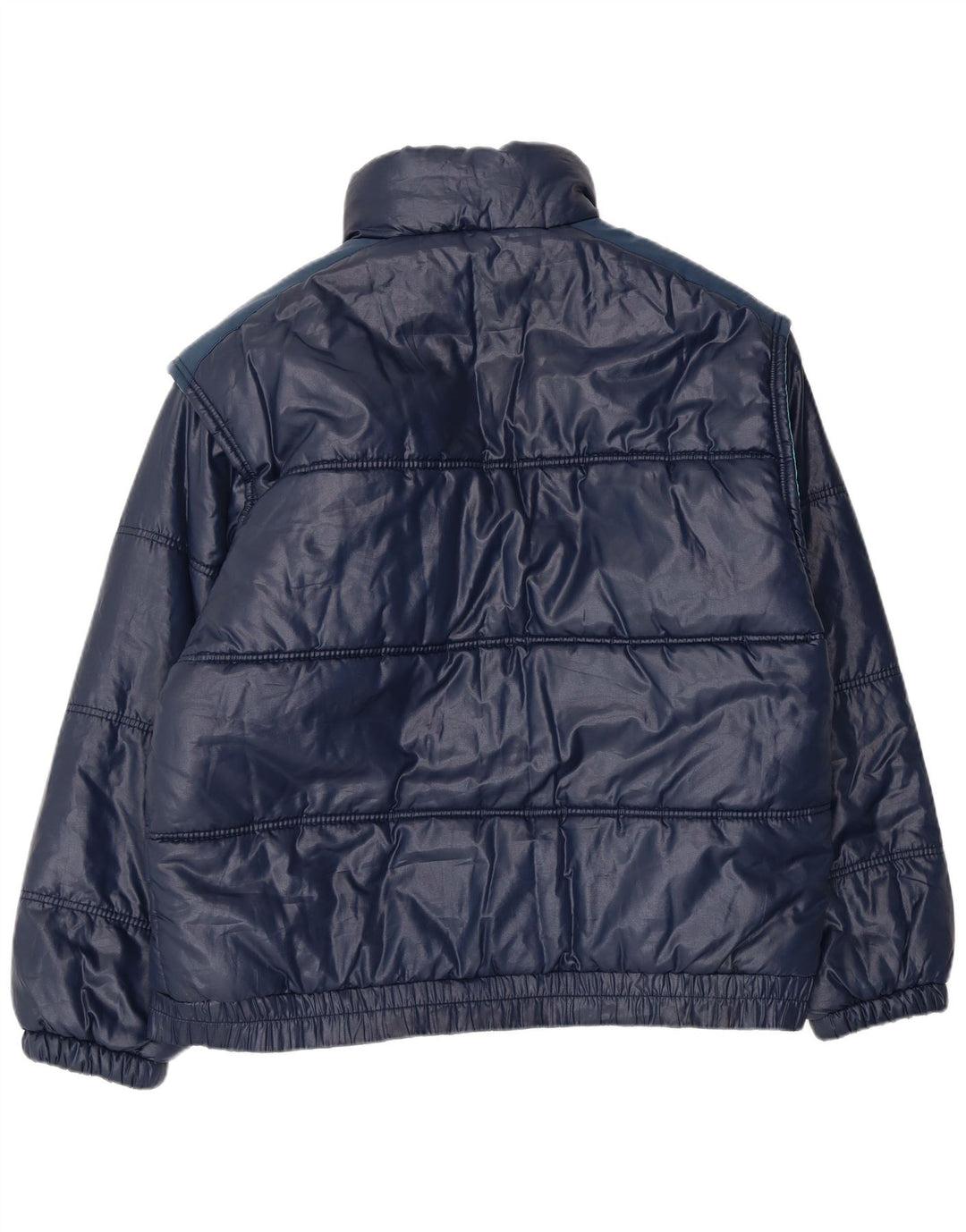 Brugi Mens Padded Jacket UK 42 XL Navy Blue