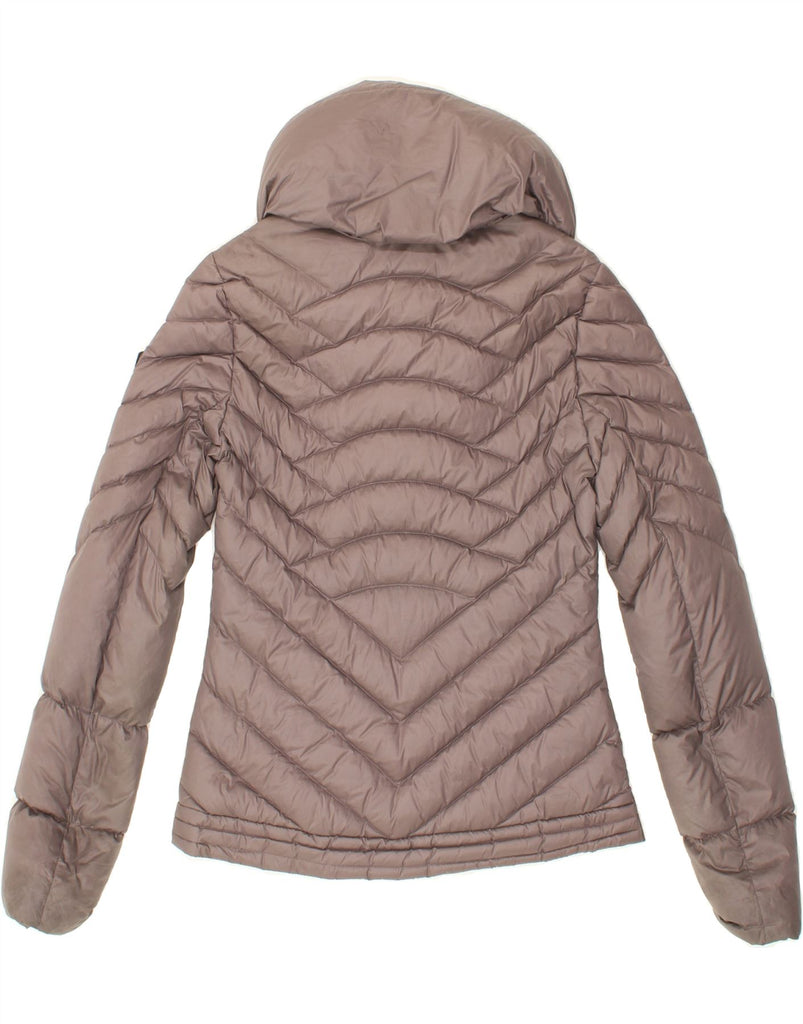 EMPORIO ARMANI Womens Padded Jacket UK 6 XS Grey Polyester Vintage Emporio Armani and Second-Hand Emporio Armani from Messina Hembry 