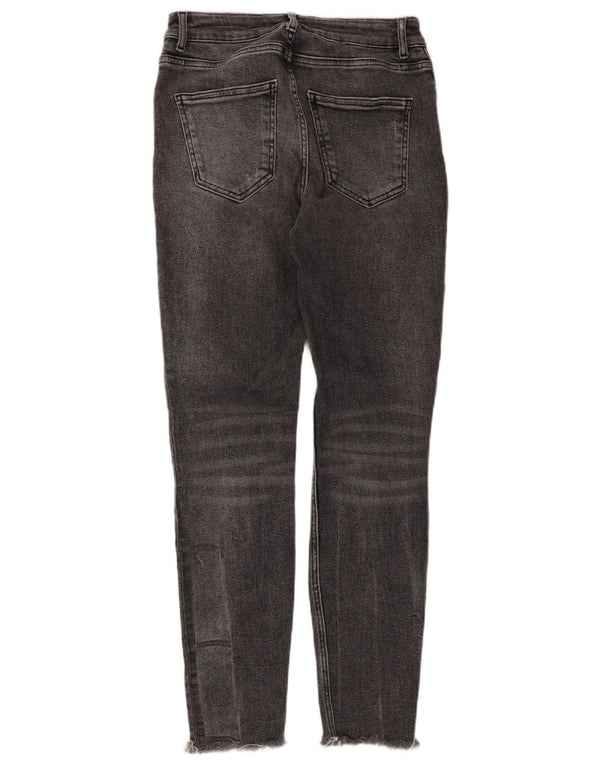 Zara Womens Skinny Jeans EU 38 Small W28 L28 Grey Cotton