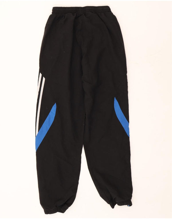Adidas Mens Tracksuit Trousers Joggers Small Black Polyester