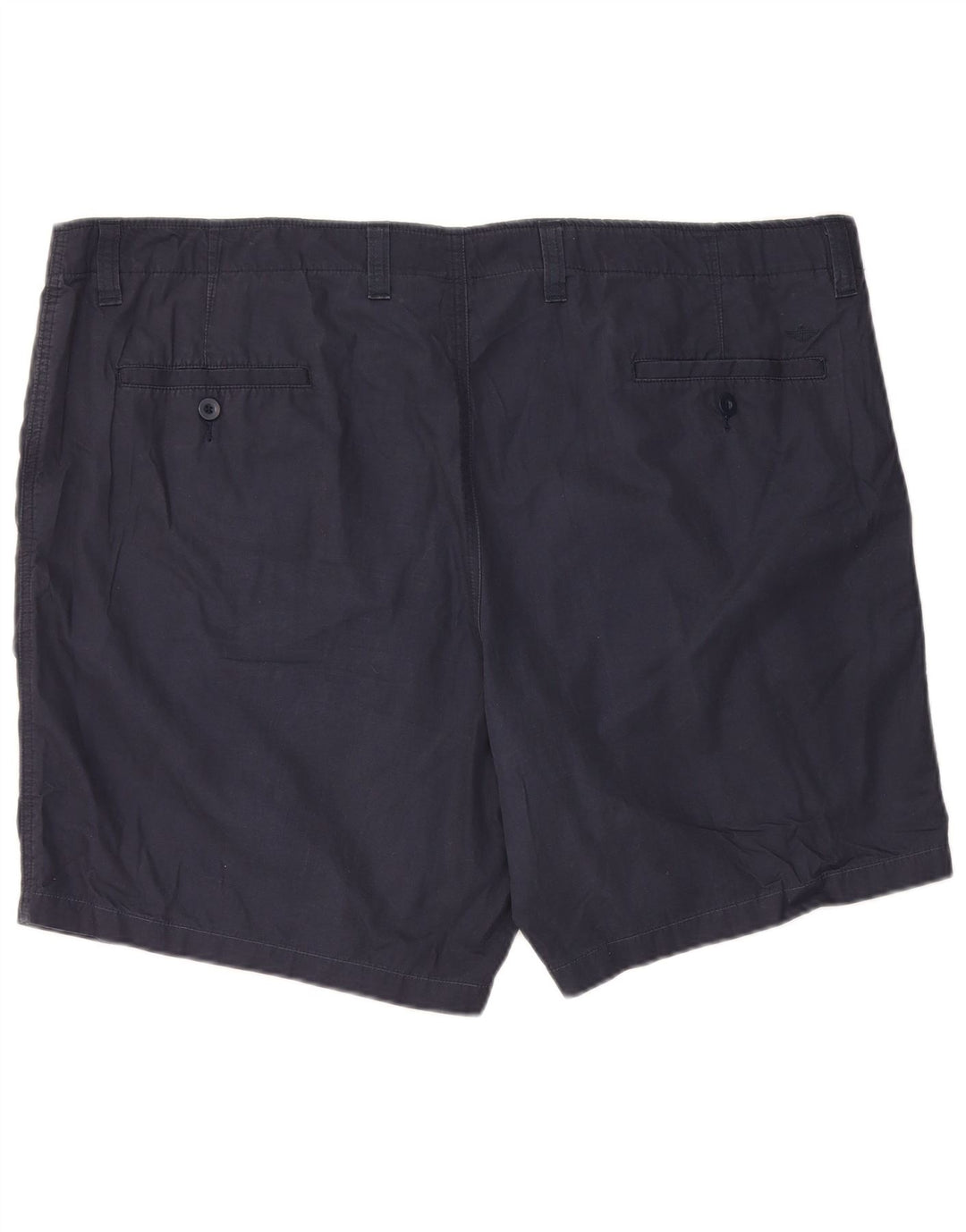 DOCKERS Mens Chino Shorts W44 2XL  Navy Blue Cotton