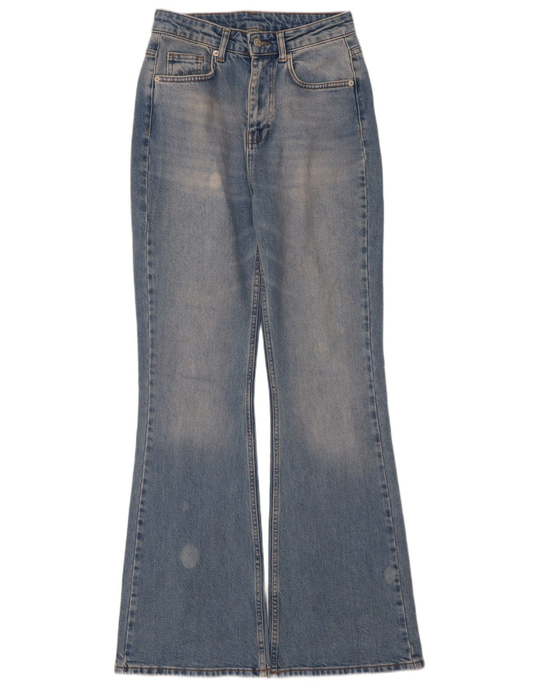 Vintage Womens Flared Jeans EU 36 Small W25 L32 Blue Cotton