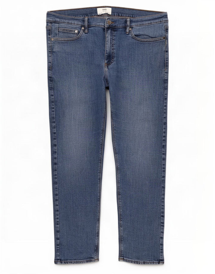 Marks & Spencer Mens Slim Jeans W36 L29 Blue Cotton