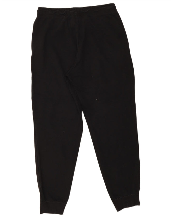 Nike Womens Tracksuit Trousers Joggers UK 12 Medium Black Cotton