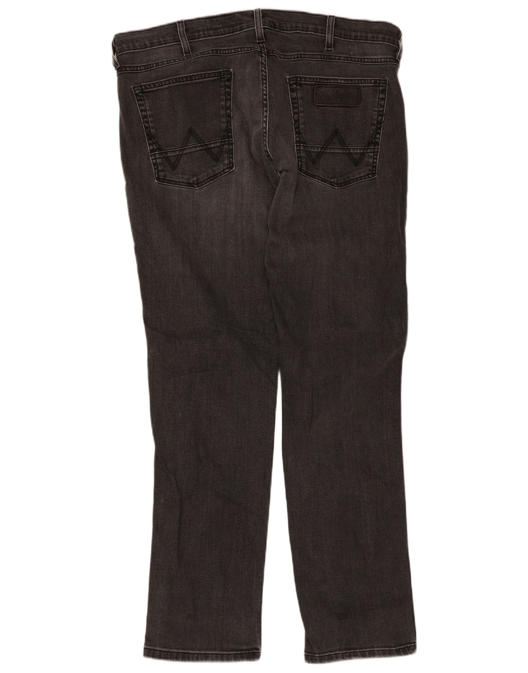 Wrangler Mens Slim Jeans W38 L32 Grey Cotton