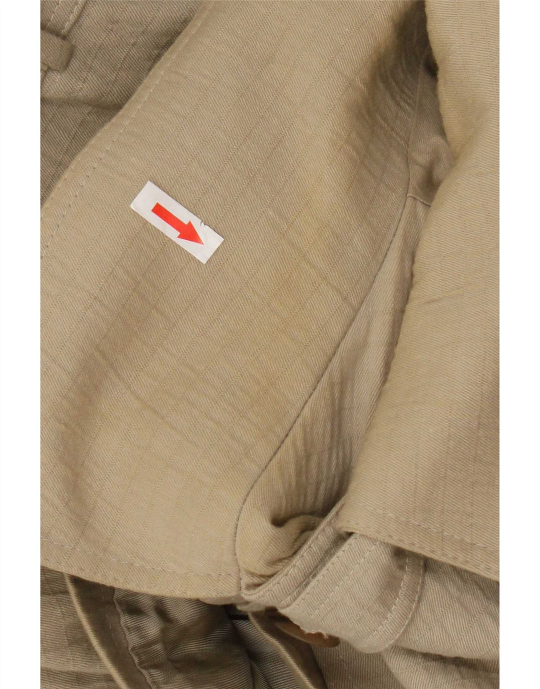 Vintage Mens Trench Coat UK 42 XL Beige
