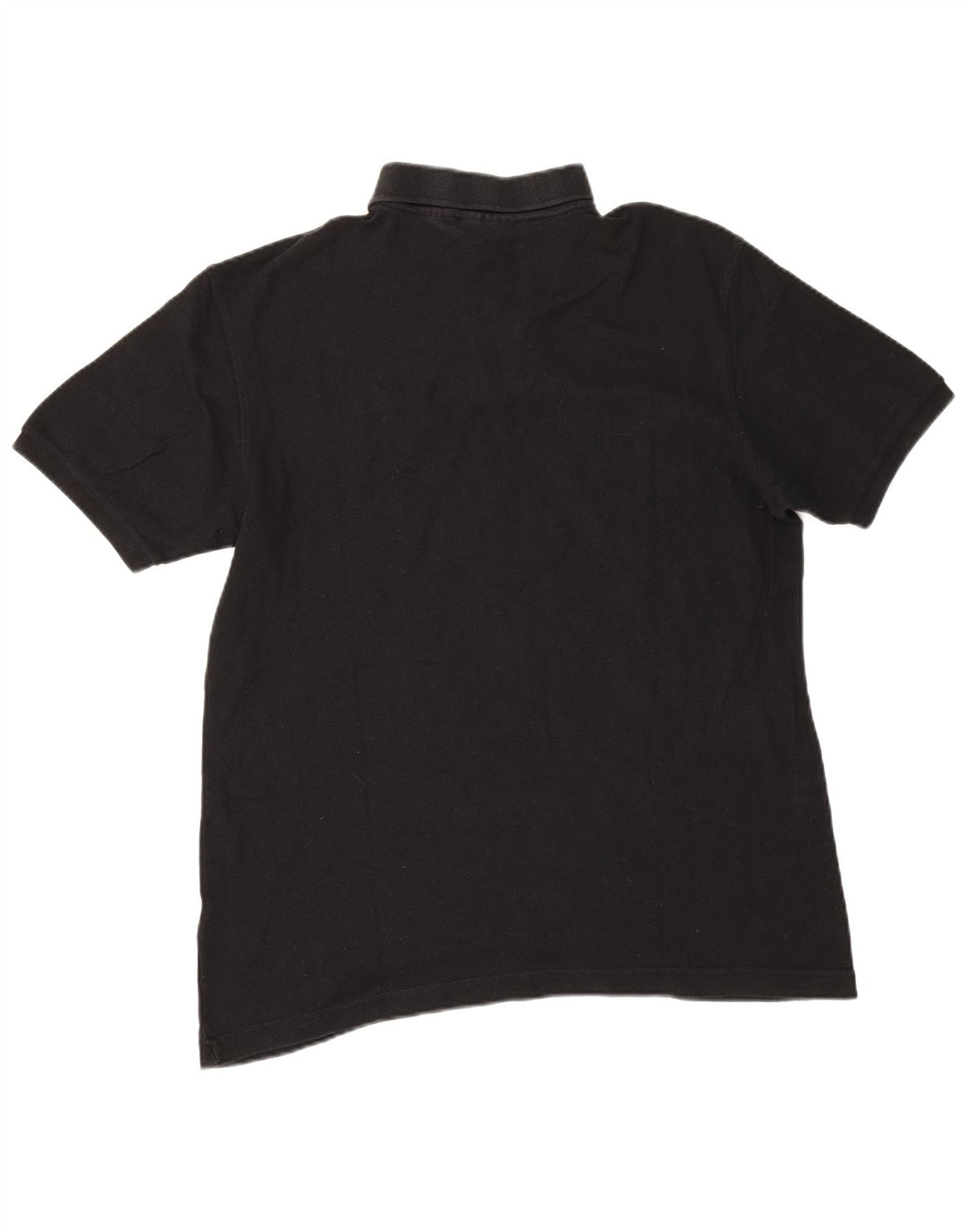 Fila Mens Polo Shirt Large Black Cotton