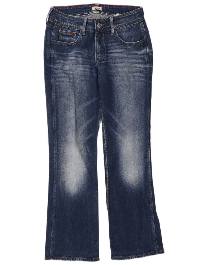 Tommy Hilfiger Womens Bootcut Jeans W28 L30 Blue Cotton