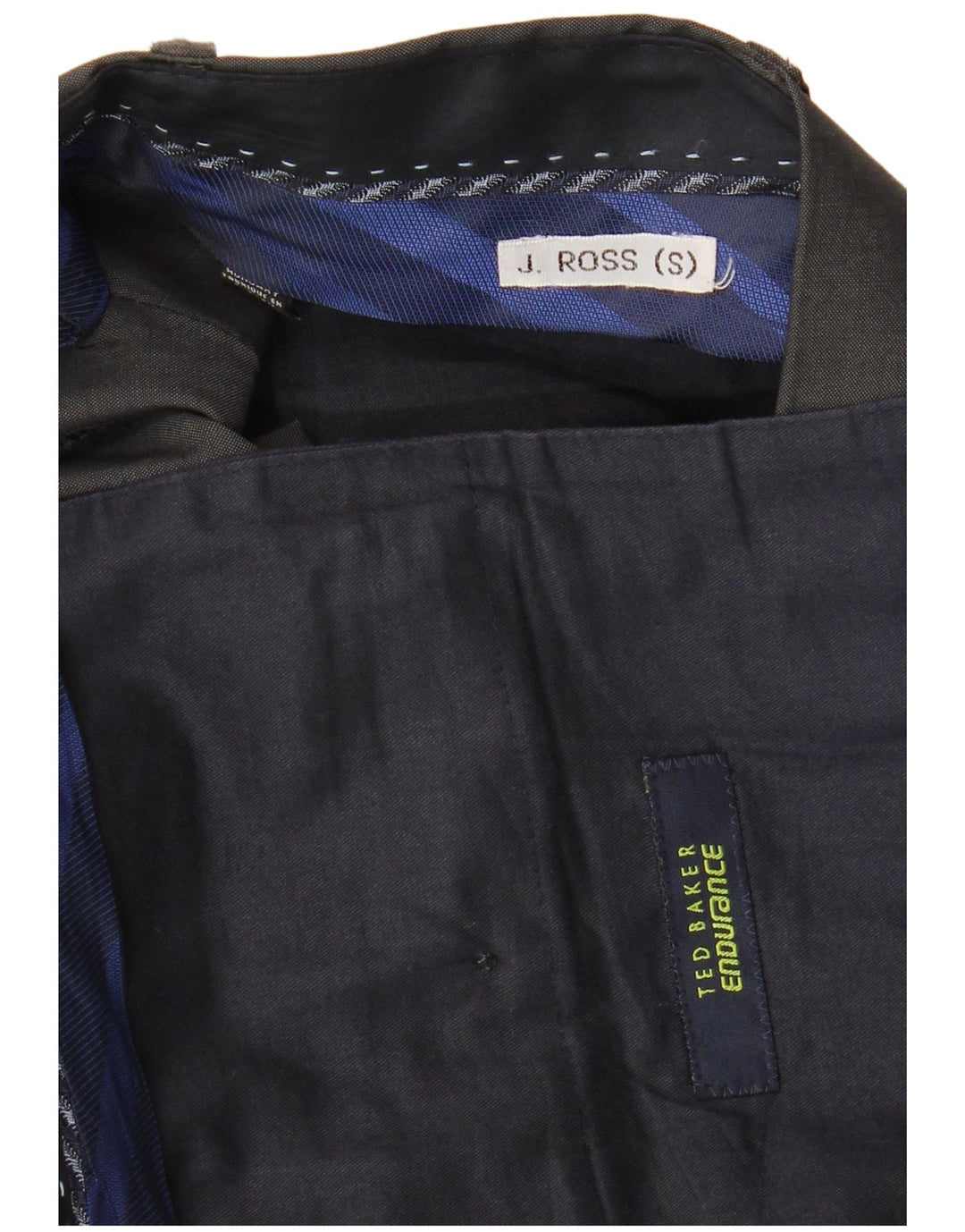 TED BAKER Mens Straight Suit Trousers W34 L29  Grey