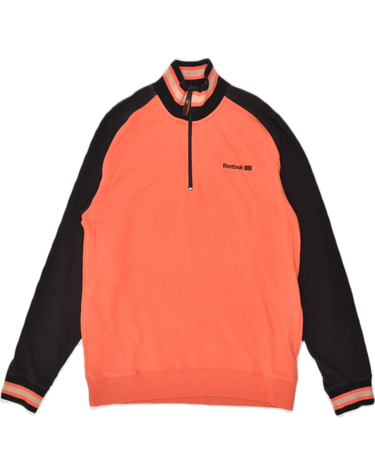 Reebok sweatshirt mens orange new arrivals