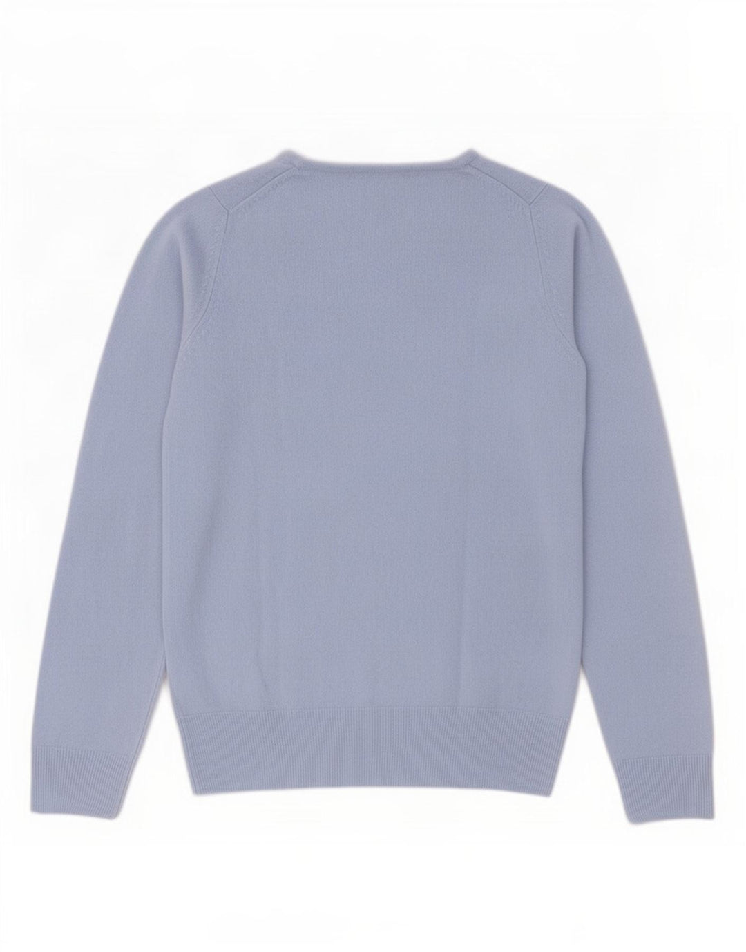 Marks & Spencer Womens Crew Neck Jumper Sweater UK 8 Small Blue Acrylic